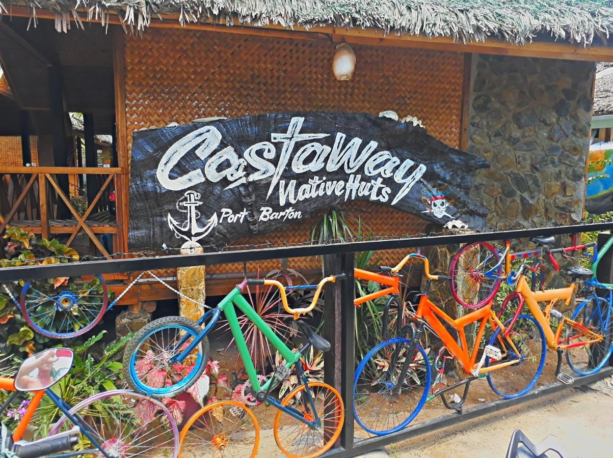 サン・ヴィチェンテCastaway Native Hutsアパートメント エクステリア 写真